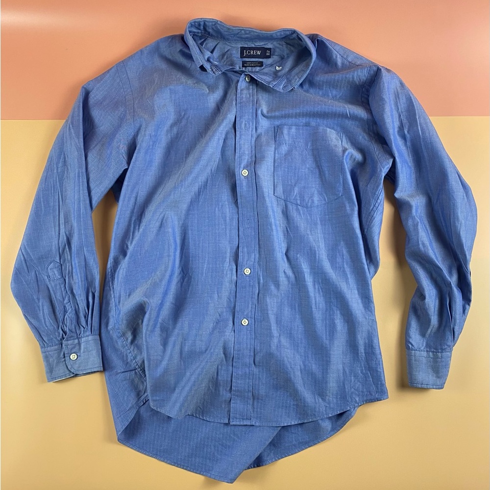 J. Crew | Men’s 100% Cotton Button Down Oxford Shirt | Size 15.5-32/33